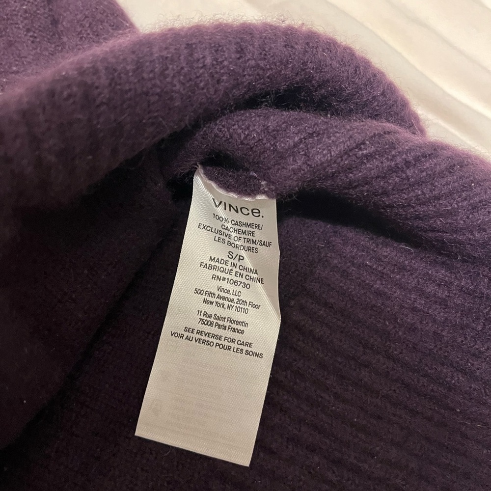 Vince Cashmere cowl neck  Sweater - Picture 3 of 3